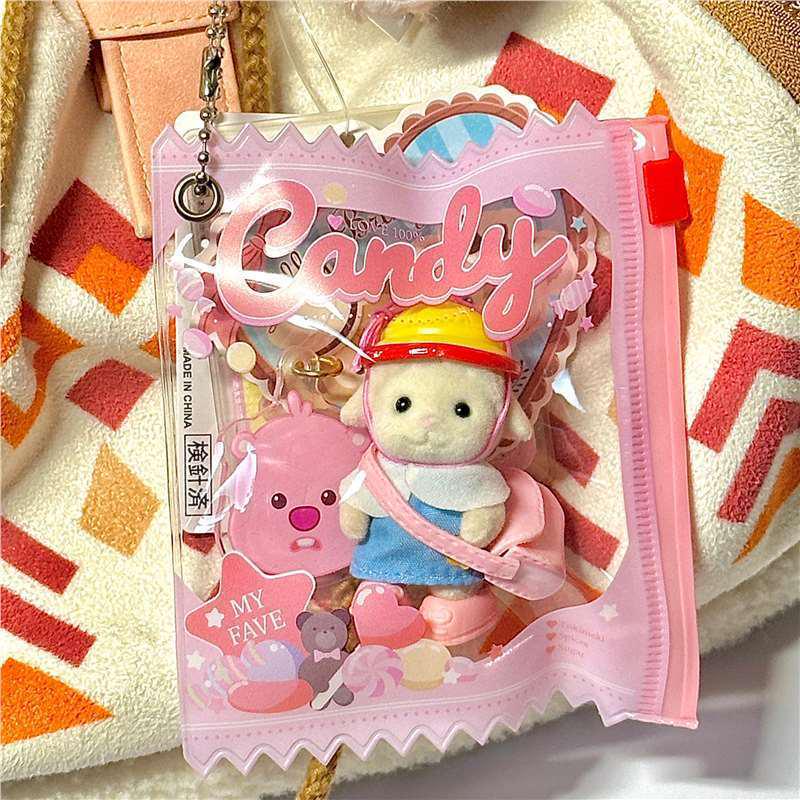 Morinaga Candy Charm Poodle Bear Doll Case & Display Organizer