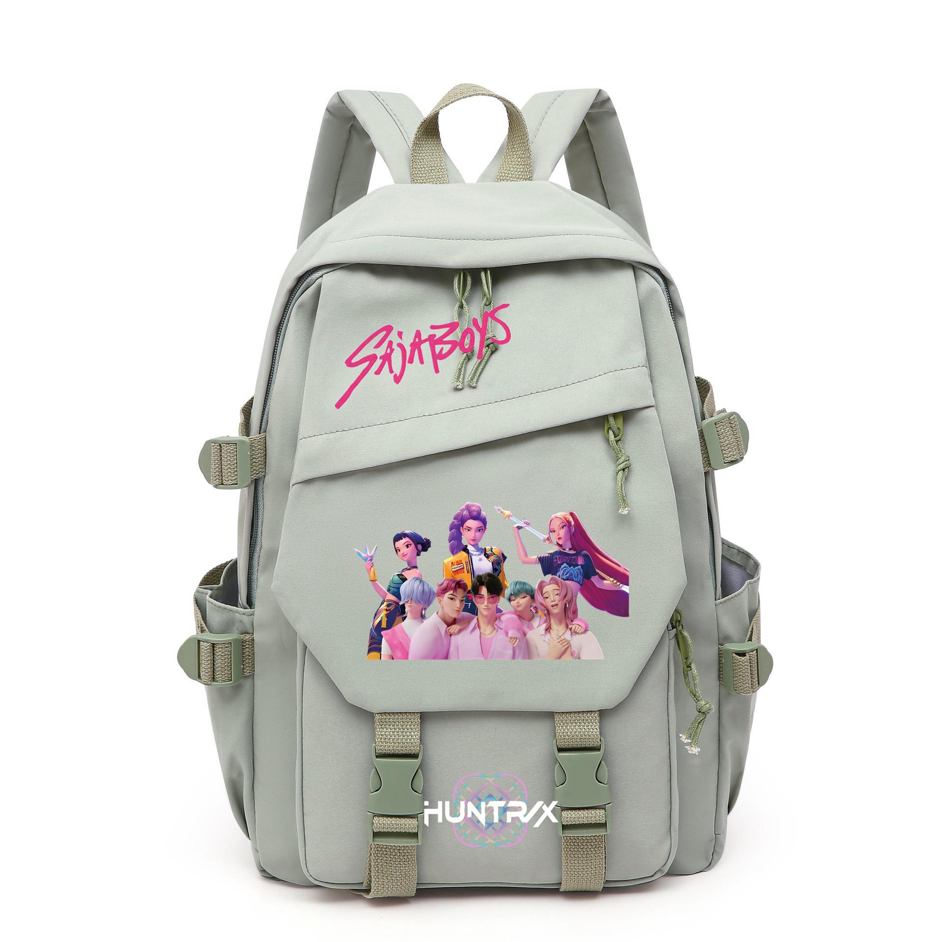 Kpop Witch Hunters Movie Peripheral Printed Backpack Youth Student School Bag Tide Leisure 42*13*29cm