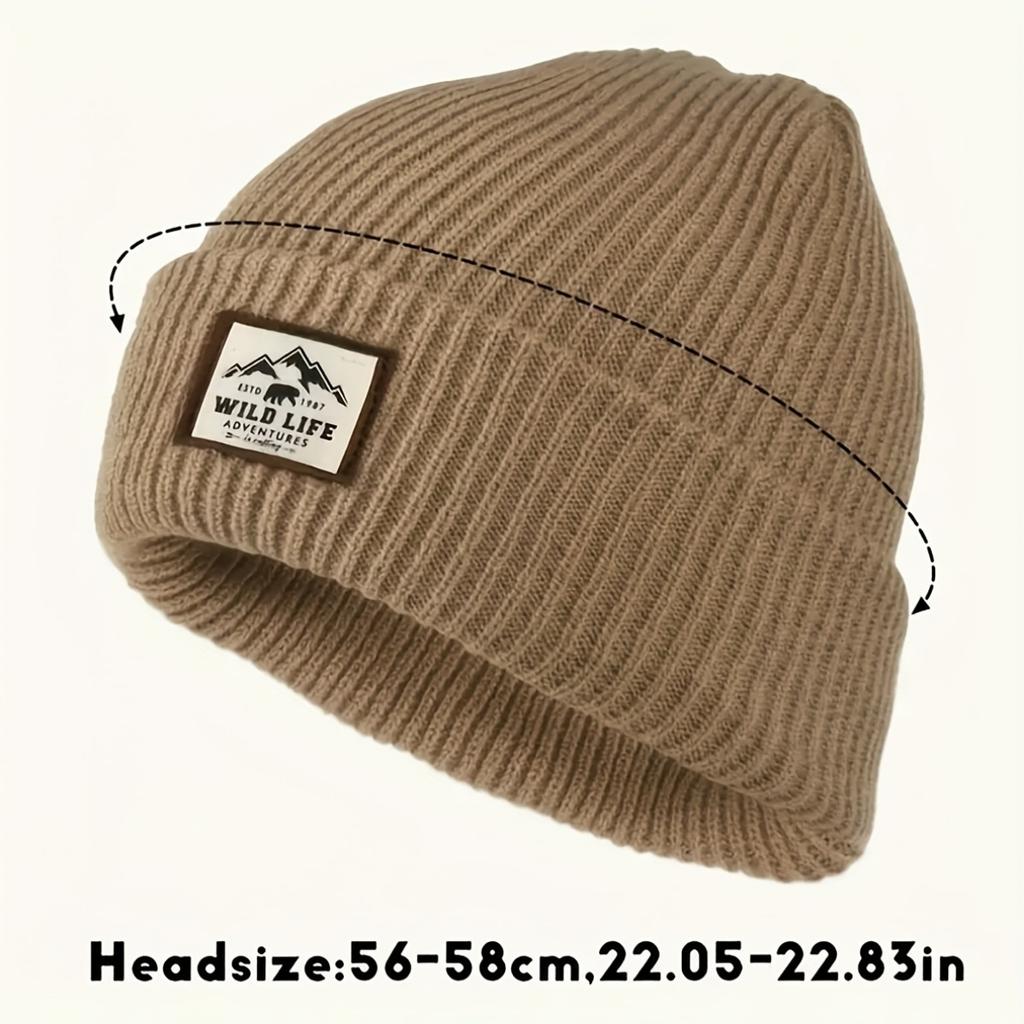 Unisex Winter Hat, Adjustable Loose Fit,Suitable for Outdoor Activities and Daily Wear, Hand Washed Design for Warmth and Cold Resistance