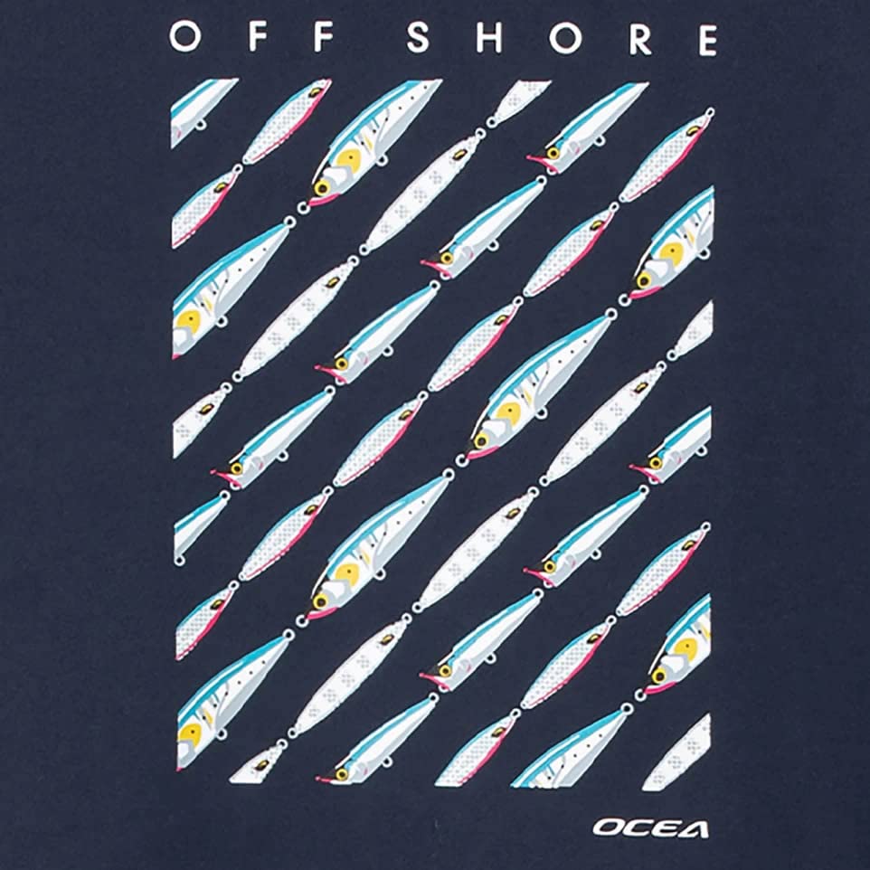 Shimano Graphic Long Sleeve Navy XS SH-010V