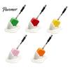 Creative Pencil Cup Cute Melting Popsicle Pen Holder, Unique Decorative Stationery Organizer, Colorful Marker Holder Durable PLA Container for Office
