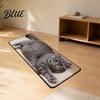 Non-slip Shower Carpet Cute Cat Shape Bathroom Rug 3D Simulation Modeling Soft Imitation Floor Mat Cashmere Absorbent Mat Decorative for Home Decor