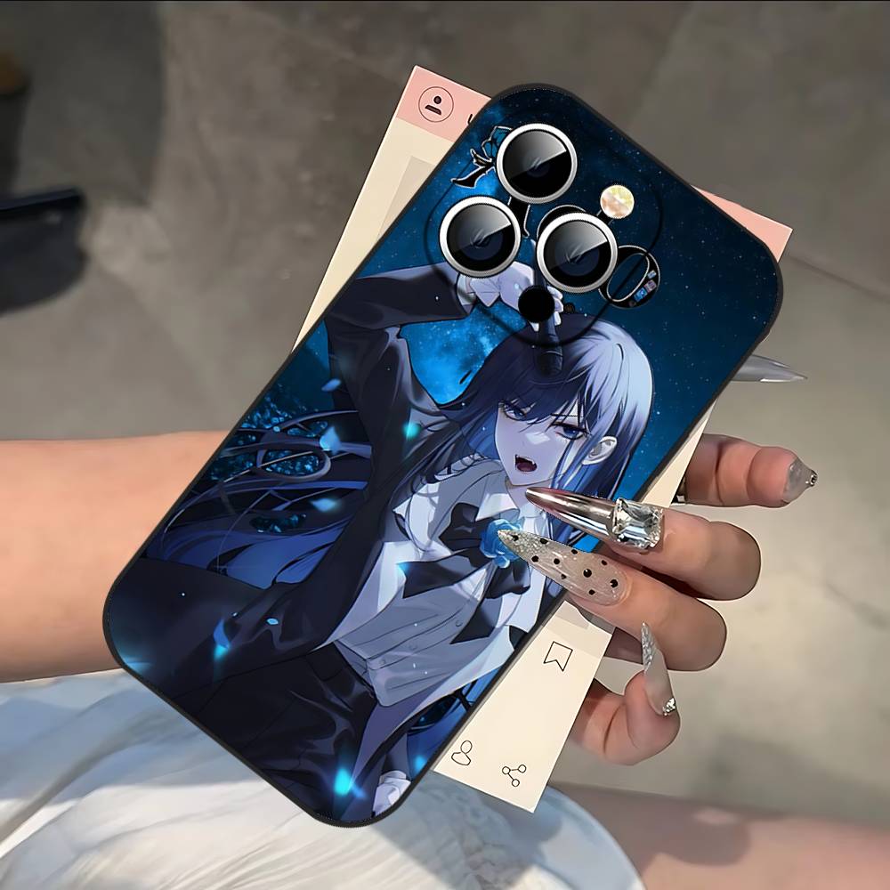 Ado Japanese Singer Black Phone Case That Fits For IPhone 17,16,15,11,13,14 Pro Max,Plus,X,Xr,Xs Max,13Mini