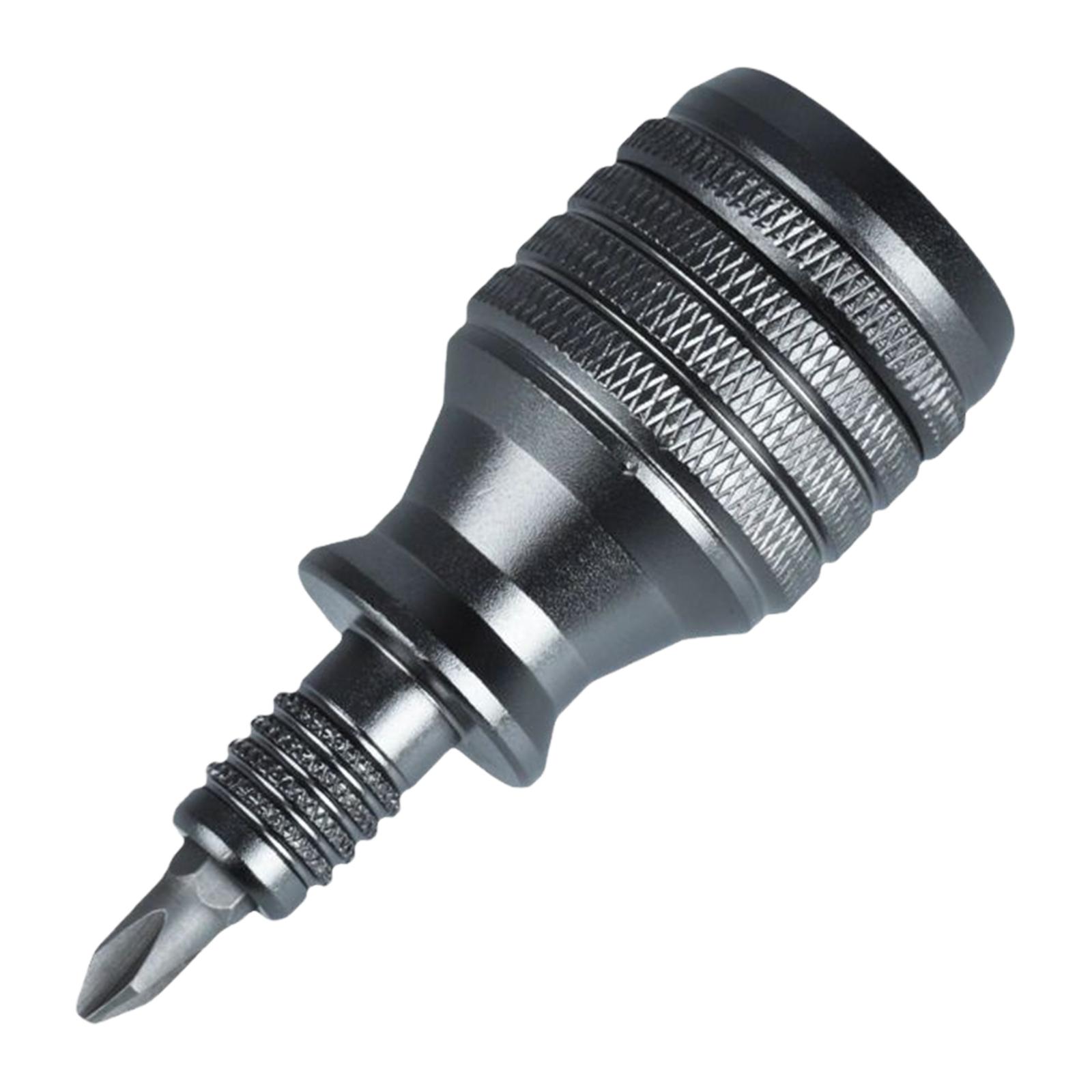 

7-in-1 Mini Screwdriver Strong Magnetic Tip Palm Screwdriver Magnetic Screwdriver Mini Quick Ratchet Screwdriver EDC Hand Tools