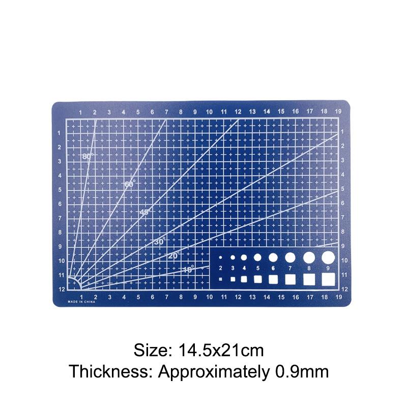 A3 A4 A5Pvc Cutting Mat Single Side Patchwork Cut Pad For Workbench Patchwork Sewing Manual Diy Knife Engraving Leather Cutting