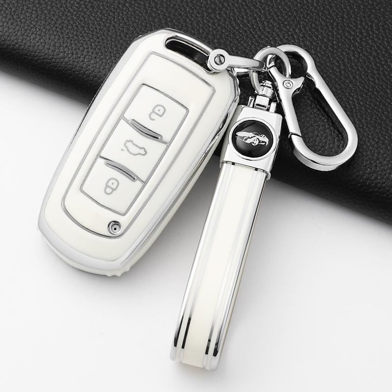 Tpu Car Key Case Cover For Geely Emgrand 7 Gx3 Atlas Gs Nl3 Gili Emgrand 7 Ex7 Gt Gc9 Protected Shell Fob Accessories