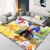 1pc Disney Beauty and the Beast Pattern Carpet Area Rug Non Slip Carpet Hand Washable Floor Mat Suitable For Living Room Bedroom Home Decor