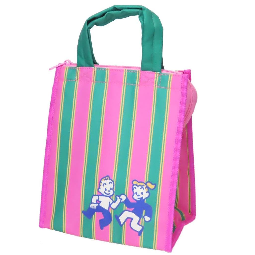 OSAMU GOODS Lunch Bag, Pink, Square M, FRIENDS, OGA-2500, by Onishi Ken Seihan