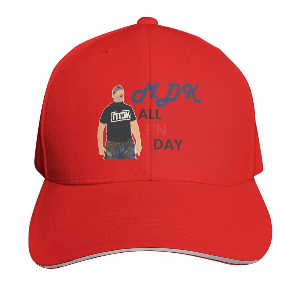 MDK all day Baseball Cap Sunhat Cosplay Designer Hat Custom Cap Unisexs Womens