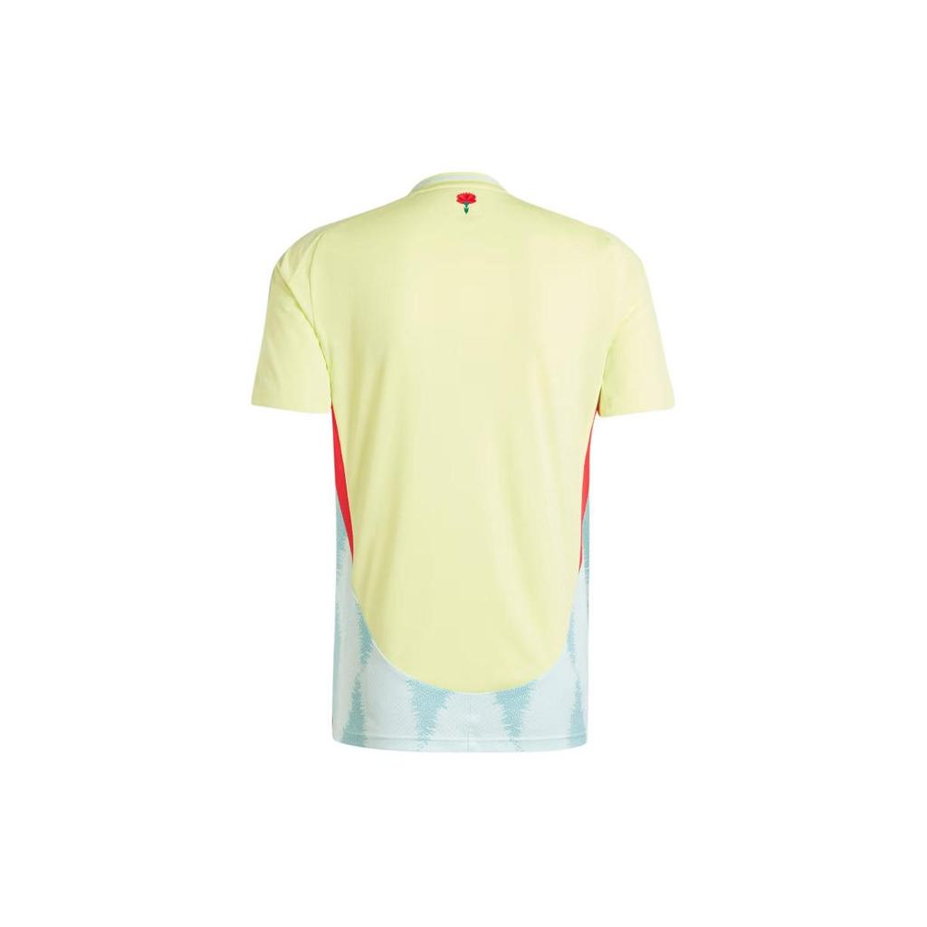Adidas Spain 24 Away Jersey Pulse Yellow/Halo Mint Men Streetwear IS9033