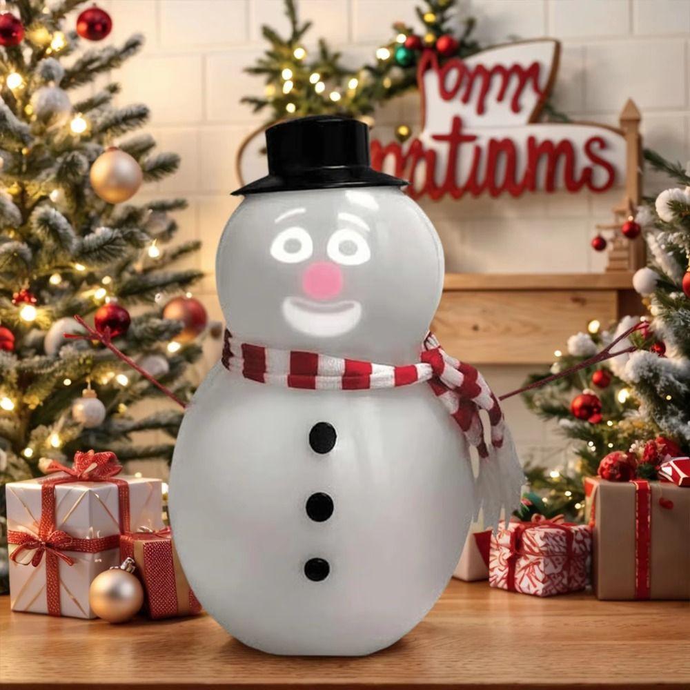 Sprechender Funktion Sprechender Schneemann Animierter Blinkender Schneemann Mode Animierter Schneemann Winter-Ausstellung