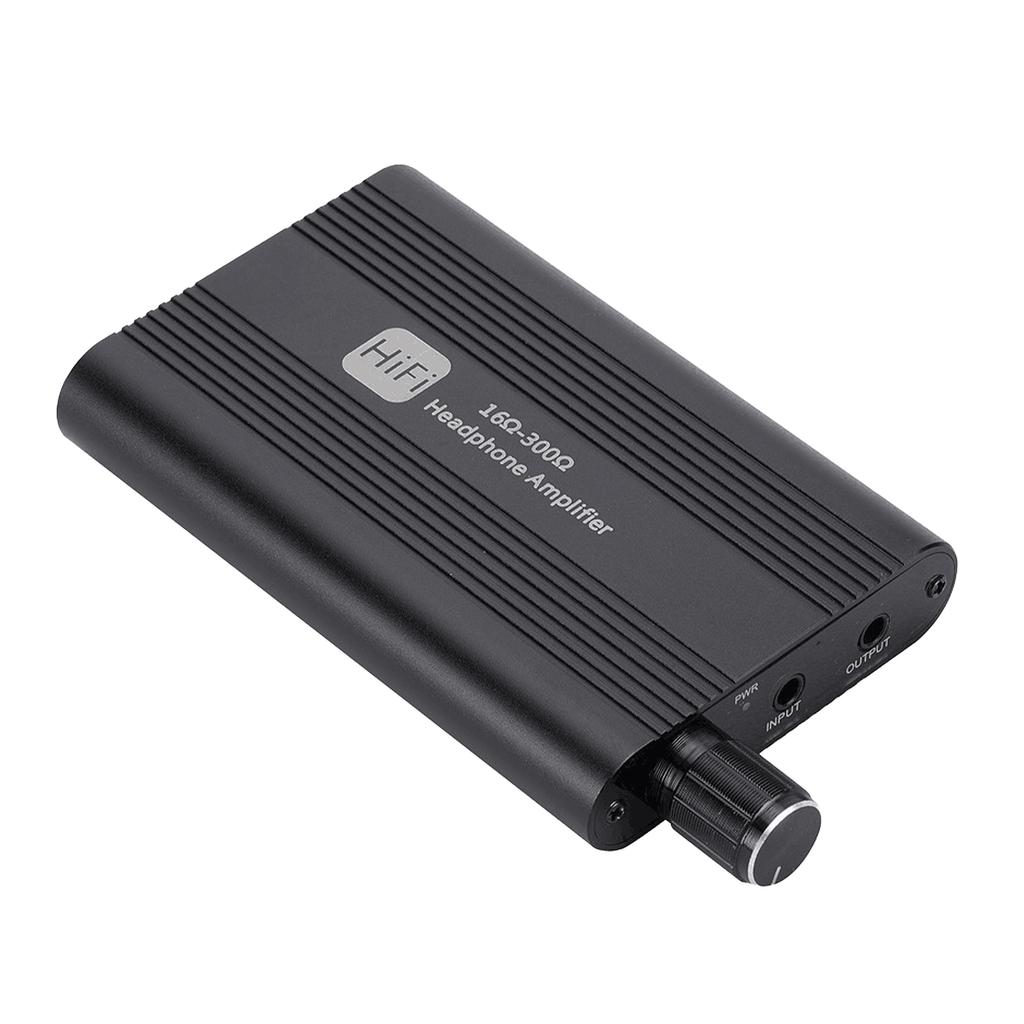 Portable Headphone Amplifier, Aluminum Alloy Hi Fi   Amp with 1500mAh Battery, 3.5mm   for Smartphone PC, 8H  , Christmas Gift for Musi