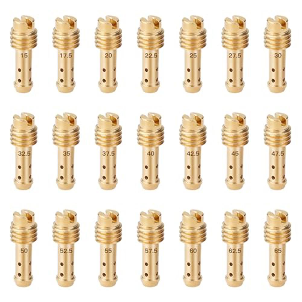 Optimieren Sie die Leistung Ihres Motors mit dem 21-teiligen Vergaser-Jet-Pilot-Kit für MIKUNI VMTMTMX VM22210 AX100 EN