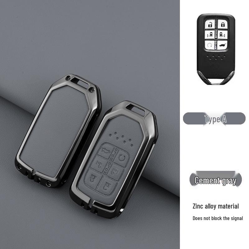 Stylish Metal Car Key Case for XRV, Fit, Vezel, URV, Fengfan, Xiangyu - Personalized Luxury Remote Shell Cover