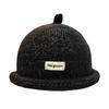 Autumn Winter Knitted  Cuffless Cap For Men Women Warm Cozy Soft Beanie Hat Country Fresh Sweet Style Fashion Headwear