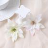 10/20/30cs 8cm Artificial Flowers Silk Fake Flowers Heads for Home Room Decor Wedding Decoration DIY Garland Gifts Accessories