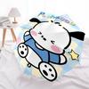 1pc Pochacco Automatic Folding Umbrella - Portable 3-Fold Design with 8-Bone Iron Frame, Perfect for Outdoor Use, Festive Gifts, Travel, Daily Use, Su