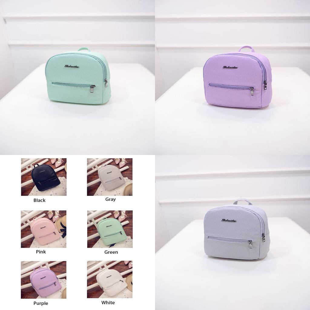 Charming And Versatile Women Fashion Backpacks Mini Cute Travel Rucksack Handbags