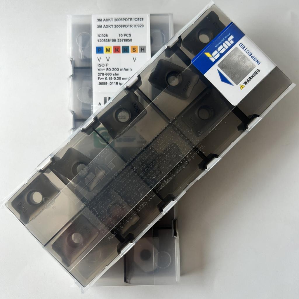 ISCAR / 3M AXKT2006PDTR IC928 / Industrial indexable carbide inserts 10 Pcs