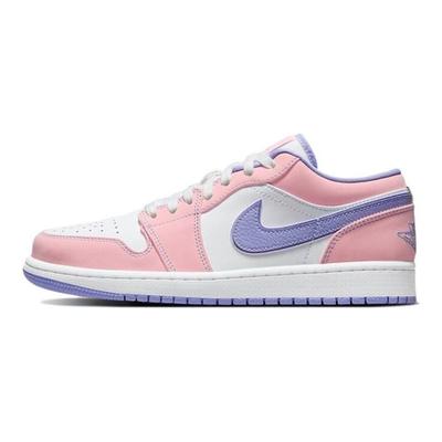 Air 1 Low SE GS Arctic Punch Dětské tenisky Růžová Purple-Pulse Bílá CV9844-600
