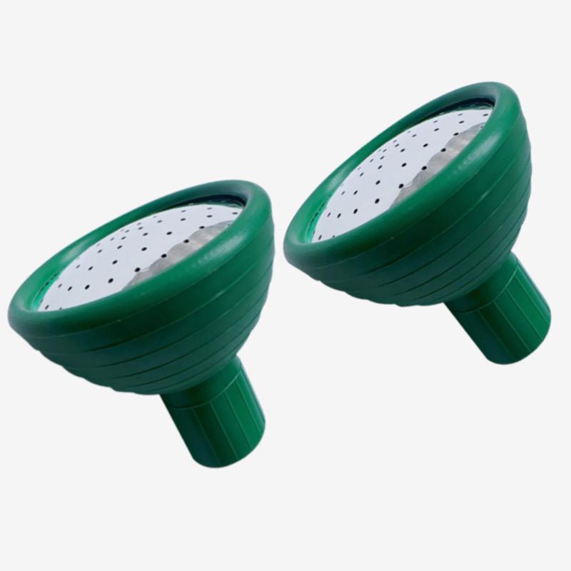 

Зеленая пластиковая насадка для душа для сада для леек