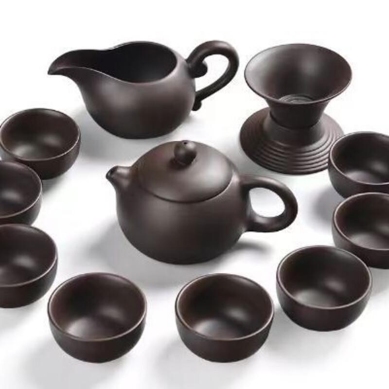 Zhishi Purple Clay Gongfu Travel Tea Set