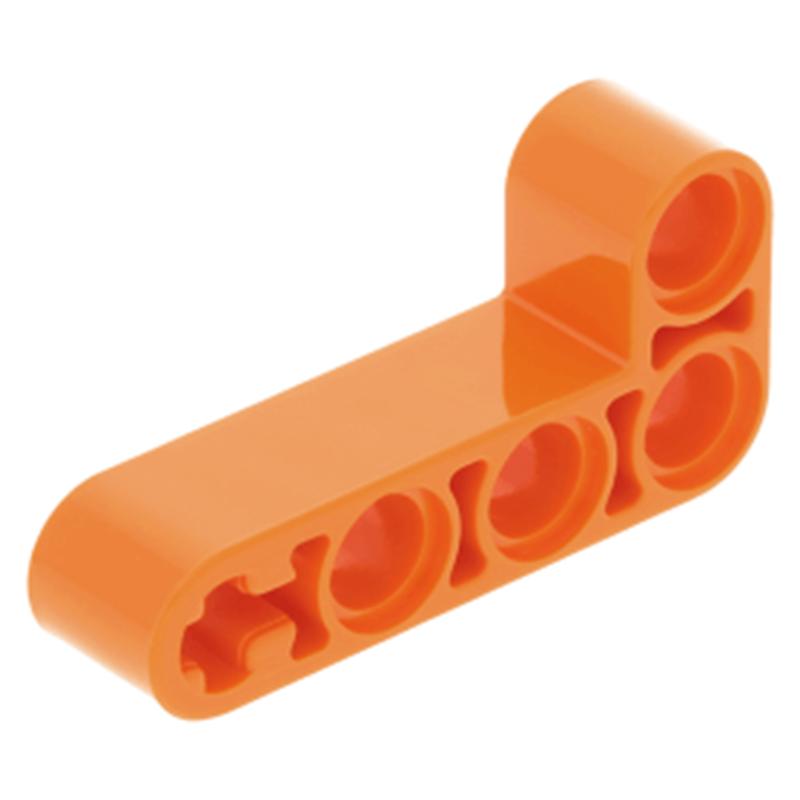 

32140 Modified Bent Thick L-Shape 2x4 Brick Collection Bulk Modular GBC Toy For Technical MOC 1Pcs Gift DIY Sale Building Blocks помаранчевий