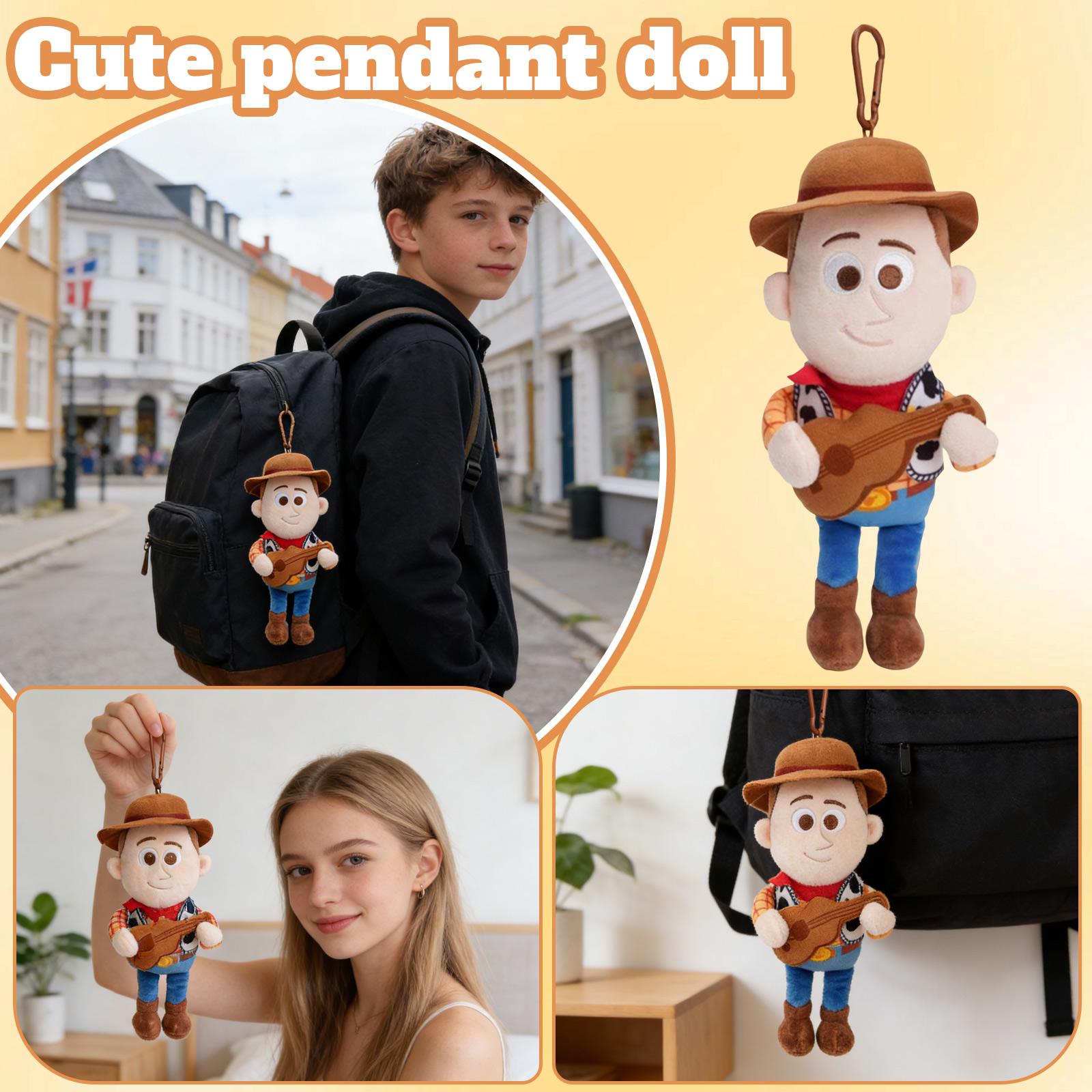 

Plush Toy Keychains For Backpacks And School Bags One Size