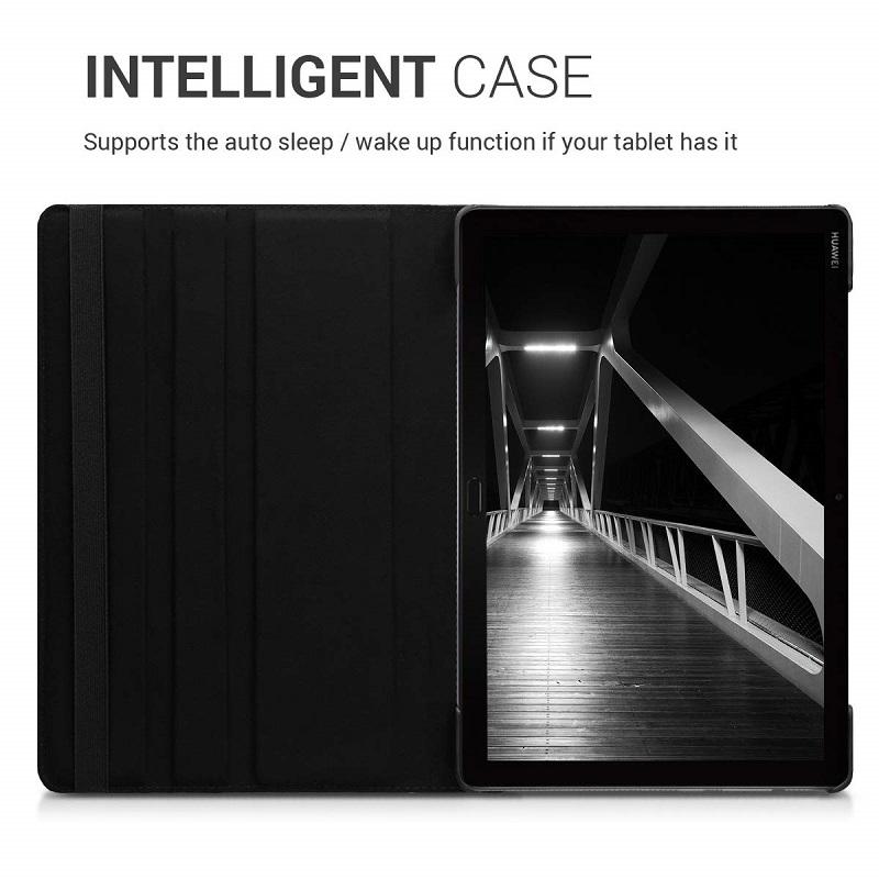 360 Rotating Case for Huawei MediaPad M5 lite 10 BAH2-W19 BAH2-L09 BAH2-W09 Smart Cover Funda MediaPad M5 lite 10.1 inch Cases