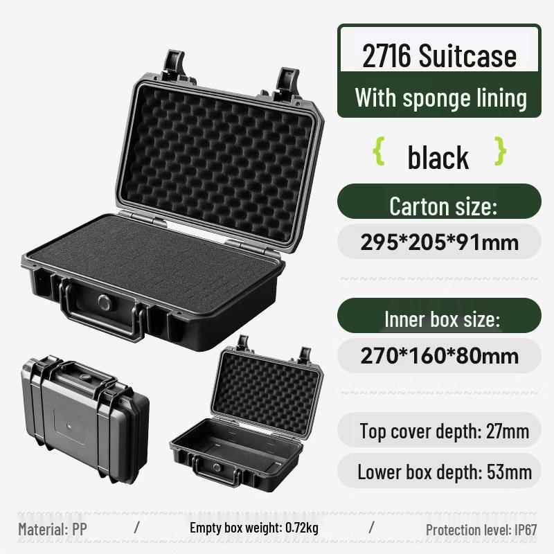 JPHZNB Photography Equipment Protective Trolley Case