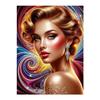 Diamond Painting New Collection Beautiful Woman Diy Full Square Round Drill Rhinestone Embroidery Pretty Girl Mosaic Cross Stitch Kits