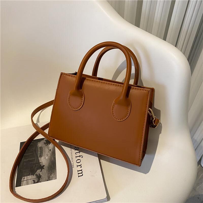 REWELL Retro Casual Small Square Crossbody Shoulder Bag for Women