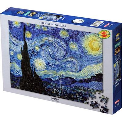 Sternennacht-Leuchteffekt-Puzzle TMX-50-060, gemischte Farben, 500 Teile Puzzle, Kinderspiele, Lernspielzeug