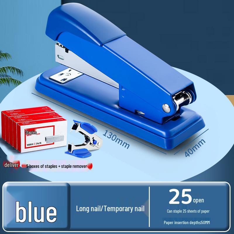 Universal Heavy-Duty Stapler - Labor-Saving, Thickened Design for All Sizes (Large, Medium, Small)