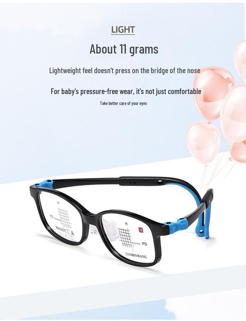 Children's Lightweight Silicone TR Eyeglass Frames for Myopia Control