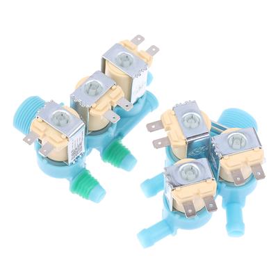 1 Stück DC62-00266E DC62-00233D Wassereinlass-Magnetventil AC 220-240V Für Waschmaschine Doppelkopfwasser-Einlassventil