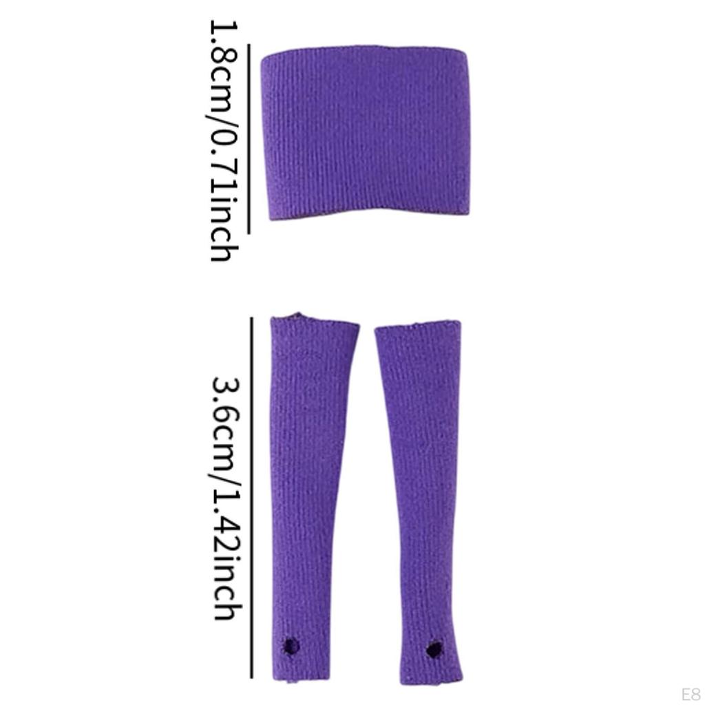 1/12 Scale Girl Tube Top Action Figure Clothing Female Doll Chest Wrap for 6''