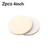 2pcs Wool Felt Polishing Pads Abrasive Wheel For Glass Stainless Steel Polish Repair Scratches Soft Felt Discs Abrasive Tools