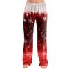 Women's Christmas Print Loose Fit Casual Pants for Holiday