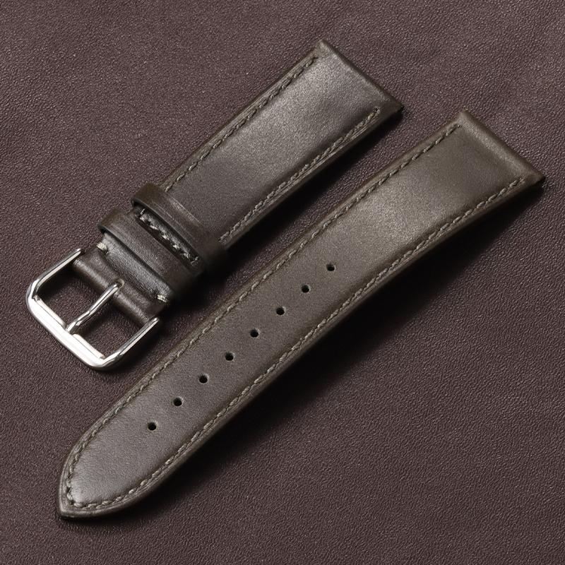 Retro Echtes Rindsleder Uhrenarmband 18mm 20mm 22mm Uhrenarmband für Citizen für Seiko Ersatzarmband Uhrenzubehör