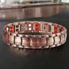 1116 Sleek Link Therapy Bracelet Elegant Classic Copper Bracelet Magnetic Pure Copper Durable Smooth Therapy Bracelet Bangles