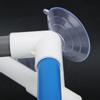 PVC Bird Bath Shower Bathing Perch Stand with Suction Cup for Parrot Macaw