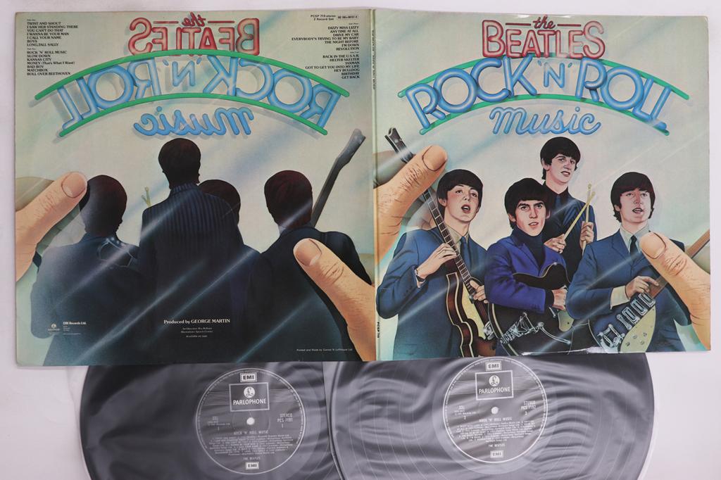 LP Record BEATLES - Rock 'n' Roll Music PCS71912 PARLOPHONE 1976 UK Rock Used