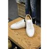 Panicalle Mario Napa Leather Ivory White Cowhide Sneakers F iFo011iv