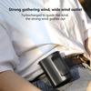 Portable Waist Clip Fan 100 Speeds Wearable Belt Fan 4000 Mah Mini Waist Fan for Outdoor Jobsite Farms Traveling Fishing