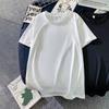 Women's Sexy Fashion T-shirt Casual Short-sleeved Summer Solid Color Tops