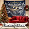 Custom Name Personalized Tottenham Hotspur Print Tapestry, Wall Art Decor, Bedroom, Dorm, Apartment, LivingRoom, Party Backdrop, Gift for Birthday