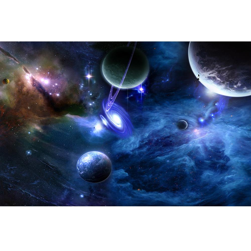 Starry Sky 3d Mural Universe Removable Large Wallpaper For Living Room Bedroom Space Planet Wallpaper Home Decor