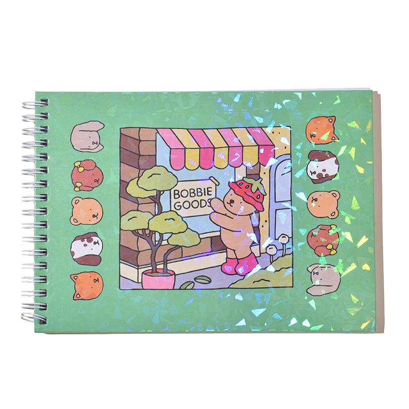 Creative Interesting Coloring Book Kids Cute Animal Theme Graffiti Painting Book Bobbie Goods Coloring Book