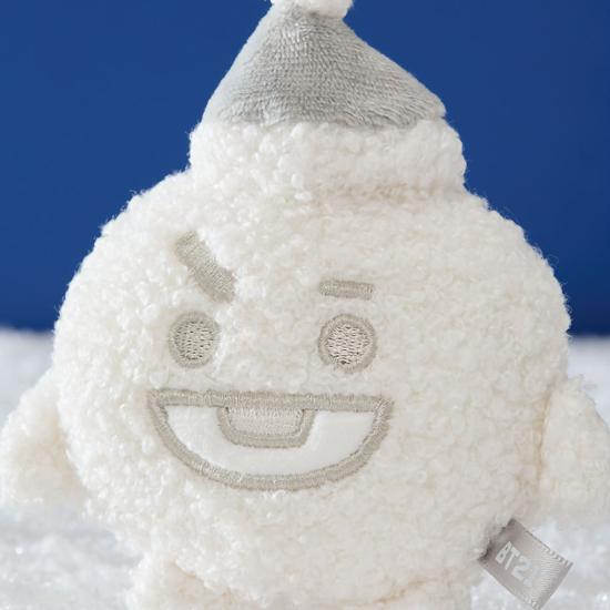 BT21 Klíčenka s panáčkem sněhuláka